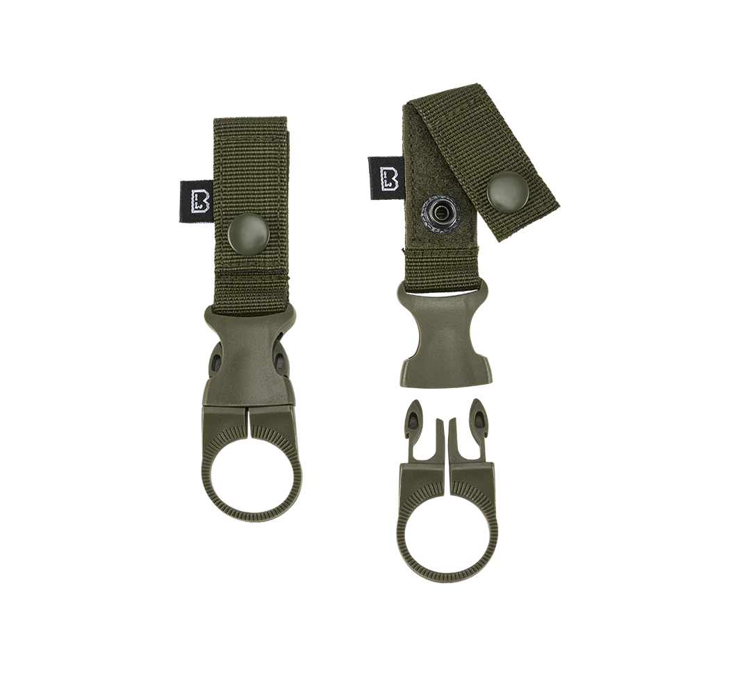 Belt and Molle Loop Bottle Holder 2 Pack